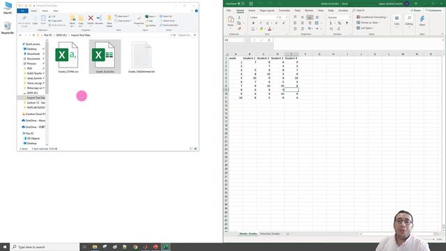12.1 Introduction to Excel and Text Files before importing data into MATLAB смотреть онлайн