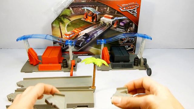 ⚡ Super Florida Speedway Pit Stop ⚡ Parada en boxes. Unboxing смотреть онлайн