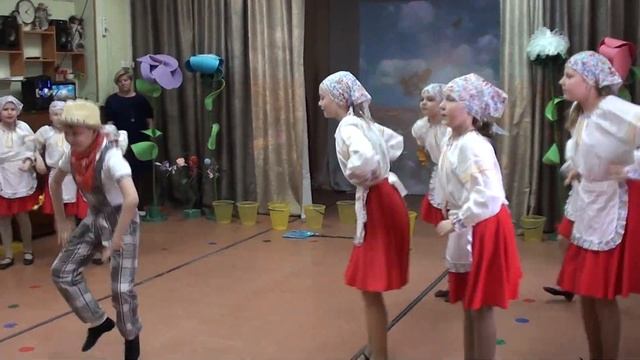 Танец "Переполох на ферме". смотреть онлайн