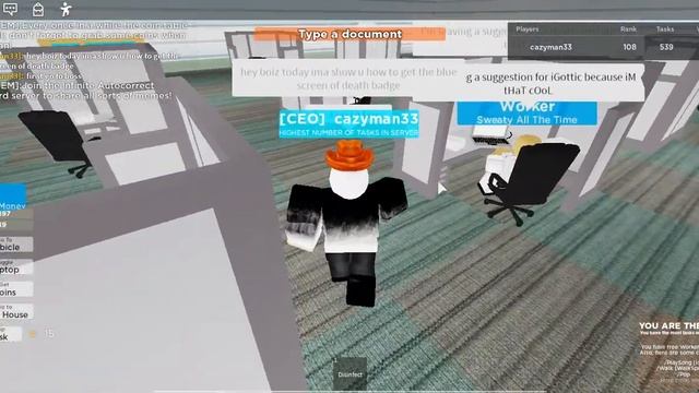 Roblox Infinite Autocorrect how to get the blue screen of death badge. смотреть онлайн