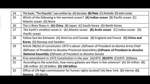 mock test no 26 | Fifty mocks | Town officer | municipal officer | CSS Monitor | Spsc | FPSC | PCS смотреть онлайн
