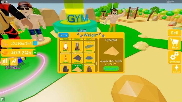 УРА! Я СДЕЛАЛ НЕРЕАЛЬНОЕ и ВЕРНУЛСЯ в Симулятор КАЧКА в РОБЛОКС! Lifting Simulator ?? смотреть онлайн