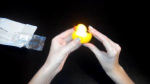 Светящаяся уточка за 0,80 USD c Aliexpress Обзор Посылка из Китая