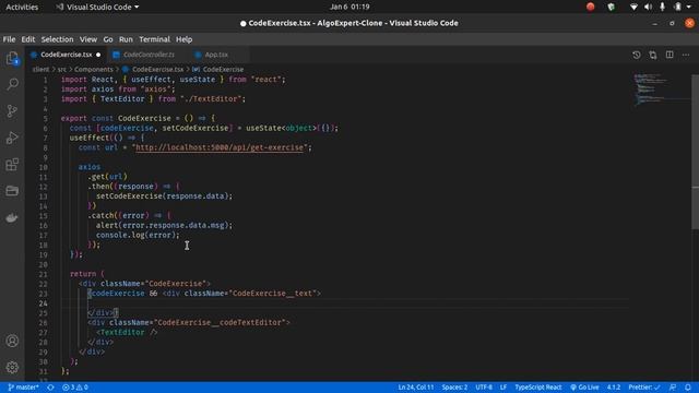 AlgoExpert Clone - #5 Compiling and Running code from embedded editor смотреть онлайн