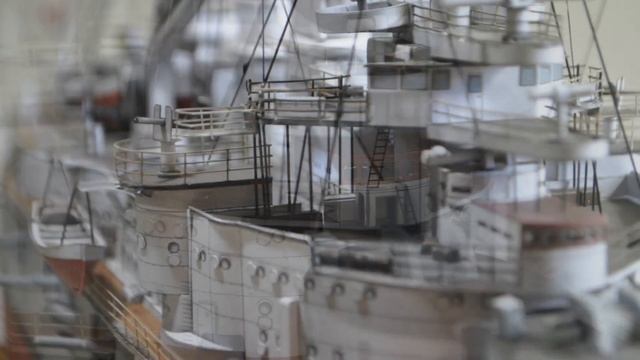 Schleswig Holstein Battleship Model 1/200 - [paper Model / Modelarstwo Kartonowe]