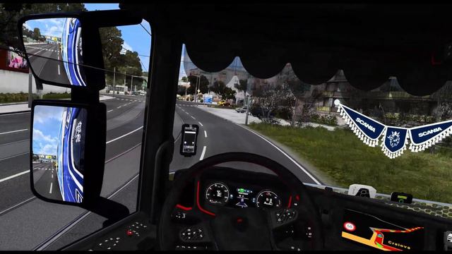 SCANIA NG V8 OPEN PIPE SOUND By Rudii ETS2 1.49