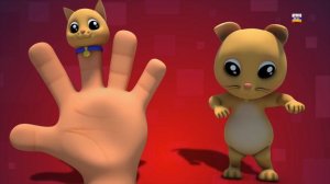 кошки палец семья | Детские песни | Детские рифмы | Cats Finger Family | Preschool Song For Kids