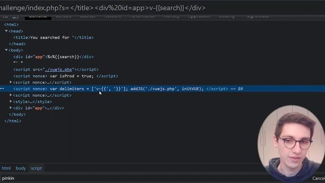 Client side template injection (CSTI) - November XSS Challenge Writeup смотреть онлайн