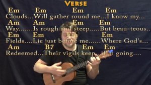 Wayfaring Stranger (Traditional) Bariuke Cover Lesson in Em with Chords/Lyrics
