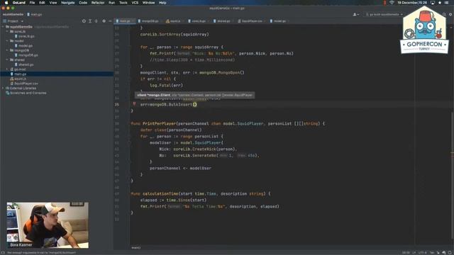 [Atölye] Bora Kaşmer - Csv bir dosyayı MongoDB Kaydetme - GopherConTR 2021 смотреть онлайн