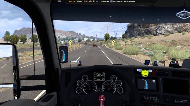 ATS | 006 | Potassium from Portland to Colville | Kenworth T680 смотреть онлайн