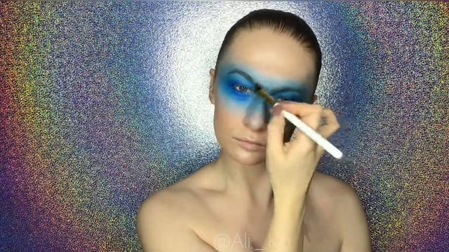 Макияж снежинки❄️ смотреть онлайн