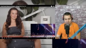 Реакция иностранцев Реакция Американской  красавицы на Димаша с песней Незабываемый день