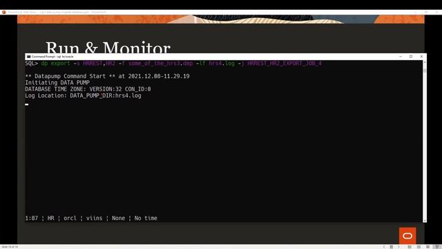 Introduction and Demo of Oracle SQLcl and Data Pump смотреть онлайн
