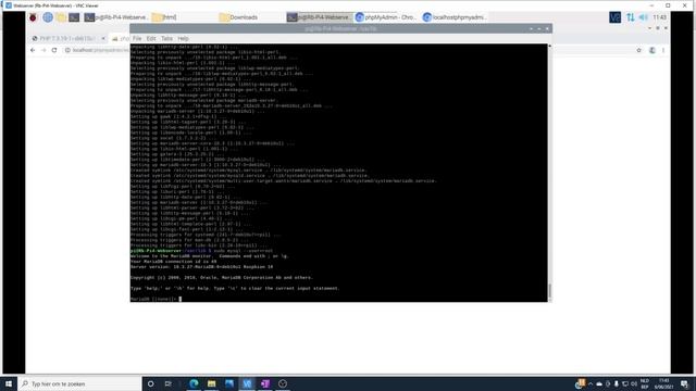 Raspberry Pi Mysql installation смотреть онлайн