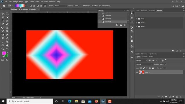 How To Use Gradient Tool & Paint Bucket Tool Very Easily in Adobe Photoshop CC 2020 | Class #15 смотреть онлайн