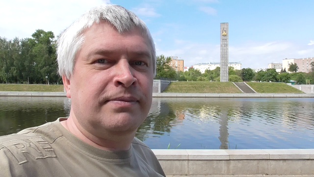 Я гуляю по набережной, река Ока, город Орёл