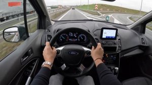 2021 Ford Tourneo Connect [1.5 ECOBLUE 120 HP] | POV Test Drive #973 Joe Black