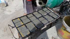 Тротуарная плитка своими руками. В домашних условиях.