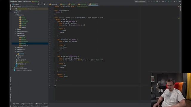 [React + Redux 2020]: Разделяем редьюсеры по фичам смотреть онлайн