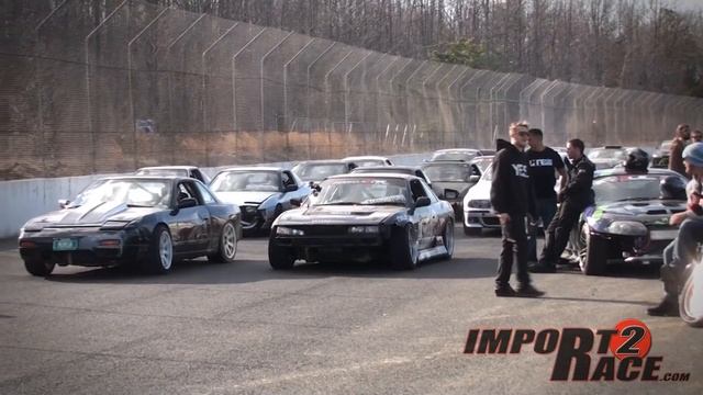 Nissan Silvia vs 240sx Drifting at ClubLoose смотреть онлайн