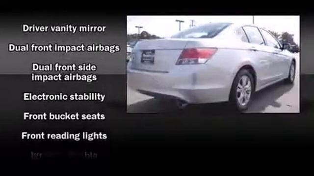 2008 Honda Accord 2.4 LX-P in Thomasville, GA 31792 смотреть онлайн