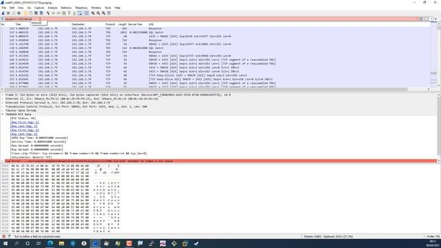 Analysing Microsoft SQL Server performance using Wireshark смотреть онлайн