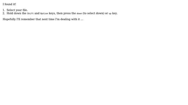 OS X equivalent to Win Ctrl+Shift+End (4 Solutions!!) смотреть онлайн