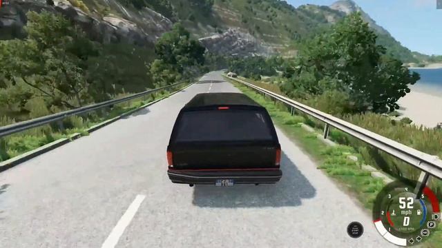 Gavril Roamer SUV V8-Sport On-Road Driving Test || BeamNG.Drive Gameplay || смотреть онлайн