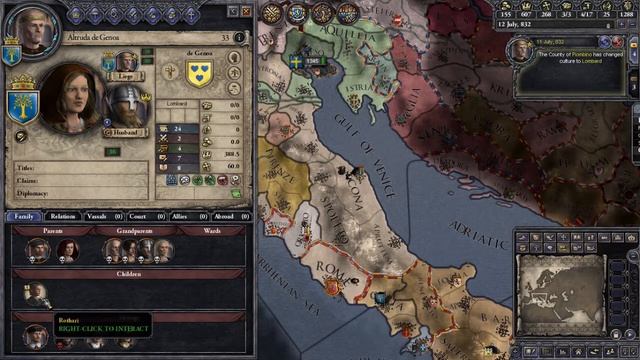 Crusader Kings 2 SPQR Roleplay - EP 16 CK2 Ironman Way of Life - Legacy of Rome Let's play смотреть онлайн