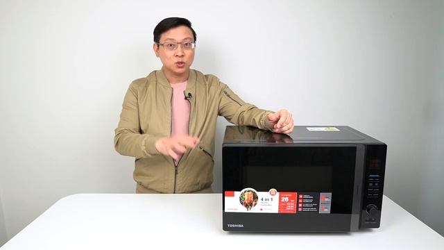 รีวิว เตาอบไมโครเวฟ TOSHIBA รุ่น MV-TC26TF (BK) อบ อุ่น ย่าง ทอด ครบ จบในเครื่องเดียว смотреть онлайн