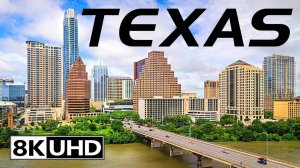 Техас 8K Видео с Дрона Ultra HD 120 FPS