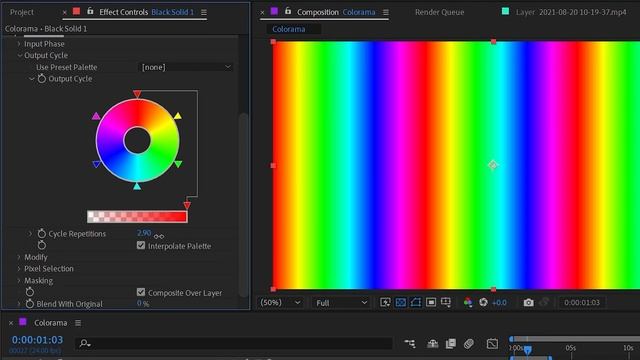 Colorama | Effects of After Effects смотреть онлайн