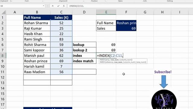 lookup, index and index match formulas in excel ll Lookup formula ll Index or Index match formulas смотреть онлайн