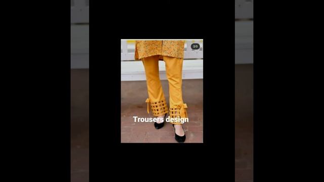 Trousers Design 2023| #shorts #trendingshorts #trouserdesign2023