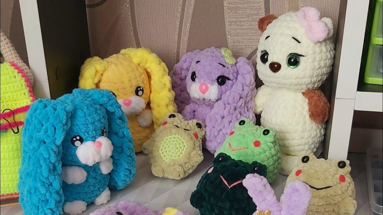 Недельный отчёт! Игрушки крючком! смотреть онлайн