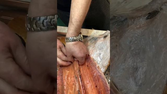 Разделка горбуши на филе смотреть онлайн