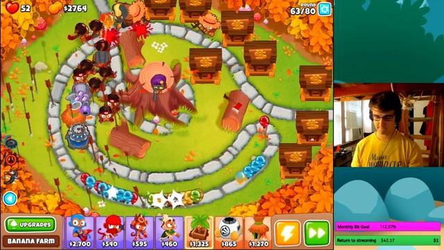 Bloons Tower Defense 6 - Tier 5 Super Monkey - The Anti Bloon смотреть онлайн