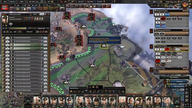 Let’s play Hearts of Iron 4 (NSB) – Black Ice Germany – part 61 „Inland fighting“ смотреть онлайн