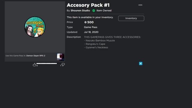 ALL GAMPASSES IN DEMON SLAYER RPG 2 | Roblox Gamepass Showcase