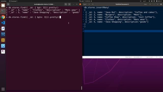 24 MongoDB greater Less than or equal смотреть онлайн