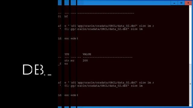 [Solved] ORA-00059: maximum number of DB_FILES exceeded. Downtime is required for this issue. смотреть онлайн