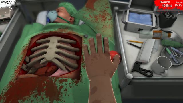 Обзор на Симулятор хирурга Surgeon Simulator