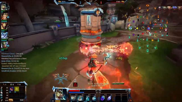 Smite сезон 9 Новая карта Завоевания! смотреть онлайн