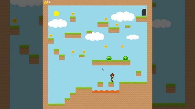 Pygame games: Platformer by "Coding with Russ" gameplay смотреть онлайн