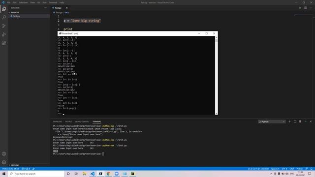 Python session 3 - 20th March 2021 смотреть онлайн