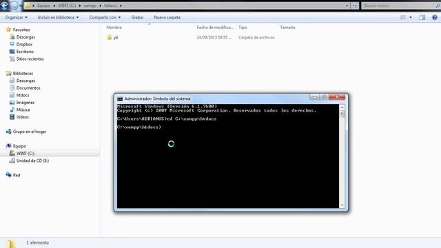 Como crear una aplicación en yii framework. Video 1. смотреть онлайн