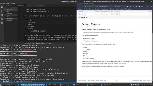 3. Github tutorial : learning how to layout your text or the markdown on github смотреть онлайн