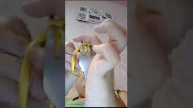 Как Сделать Бантик На Вилке ? смотреть онлайн